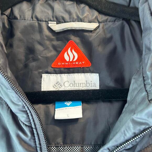 Womens large columbia Omnitech black Vest Warm Heat winter - Picture 3 of 8